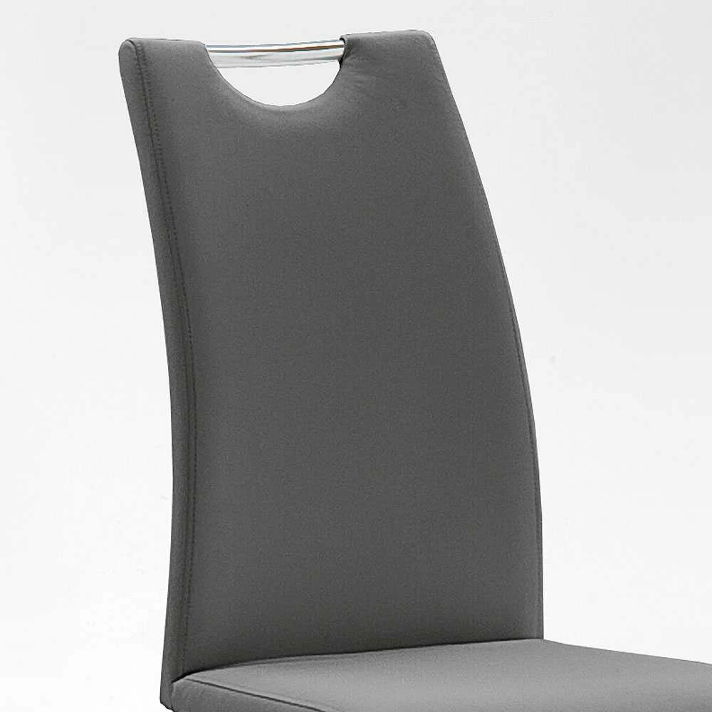 Swingstuhl Capitan In Schwarz (2er Set) - Image 3