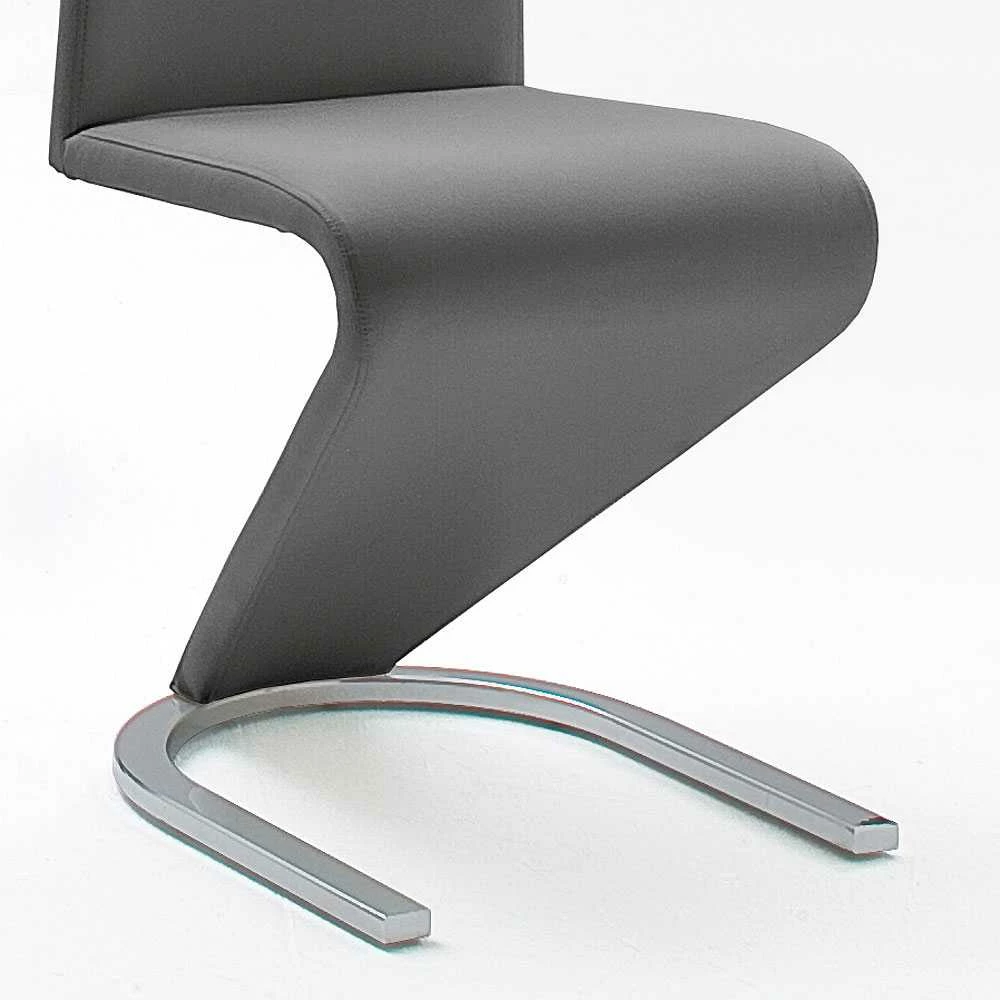 Swingstuhl Capitan In Schwarz (2er Set) - Image 4