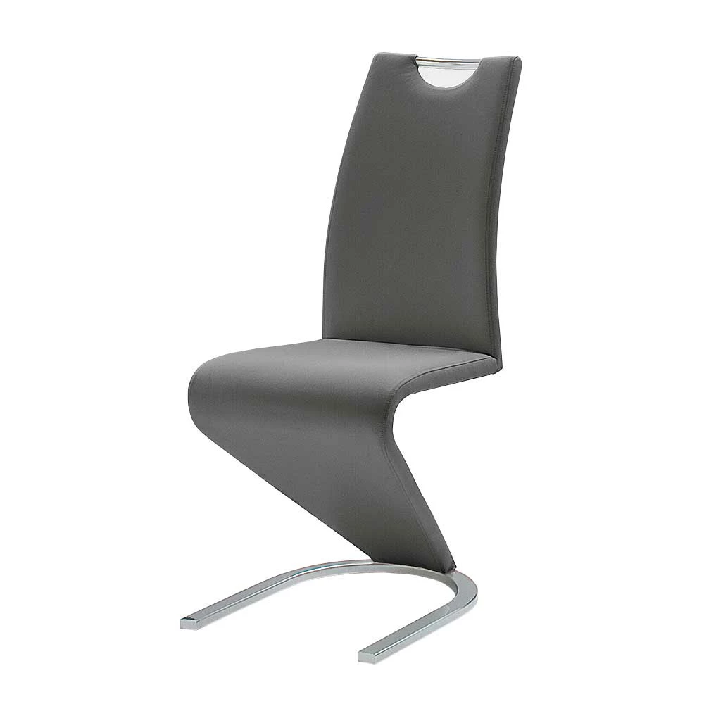 Swingstuhl Capitan In Schwarz (2er Set)