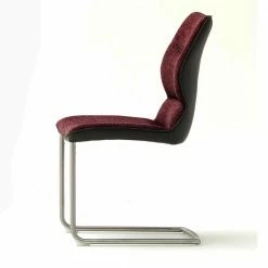 Topp Freischwinger Mit Chenille - Laglia (2er Set) 4 Topp Freischwinger Mit Chenille - Laglia (2er Set) -Malott-Shop topp freischwinger mit chenille in dunkelrot laglia 02