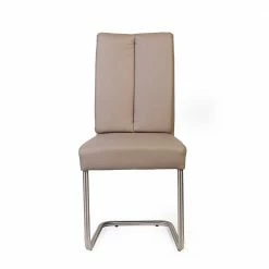 Topp Schwingstühle In Schlammfarben - Charlene (2er Set) 4 Topp Schwingstühle In Schlammfarben - Charlene (2er Set) -Malott-Shop topp schwingstuehle in schlammfarben kunstleder mit edelstahl charlene 02