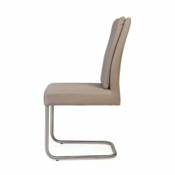 Topp Schwingstühle In Schlammfarben - Charlene (2er Set) 5 Topp Schwingstühle In Schlammfarben - Charlene (2er Set) -Malott-Shop topp schwingstuehle in schlammfarben kunstleder mit edelstahl charlene 03