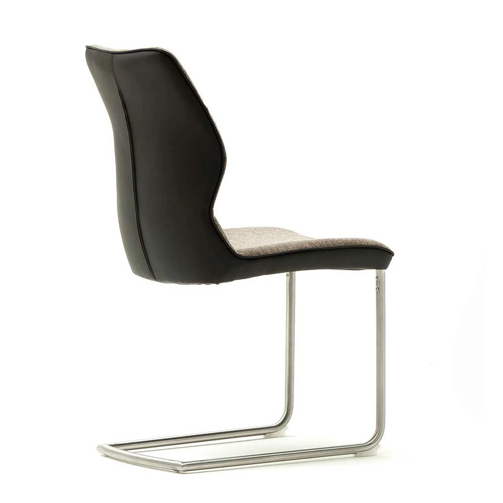 Topp Swingstuhl Mit Chenille Braun - Sylvester (2er Set) - Image 3