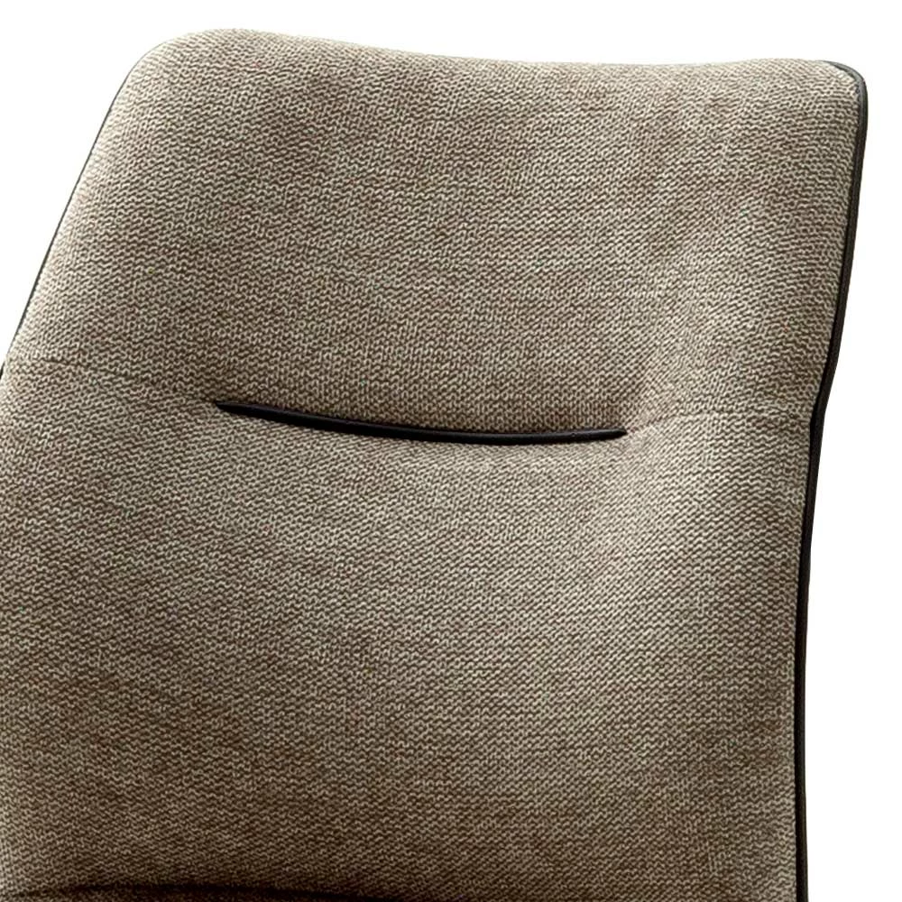 Topp Swingstuhl Mit Chenille Braun - Sylvester (2er Set) - Image 4