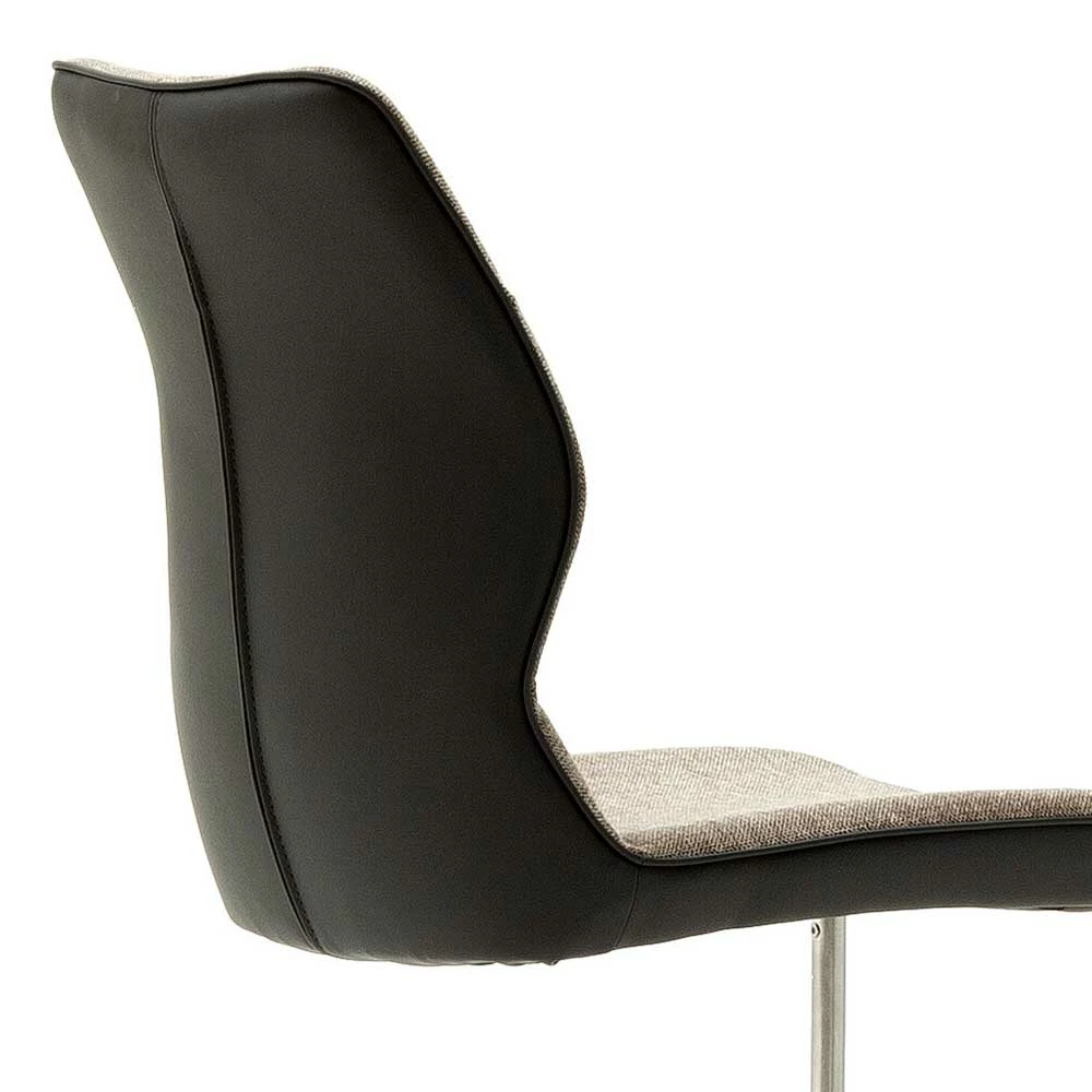 Topp Swingstuhl Mit Chenille Braun - Sylvester (2er Set) - Image 6