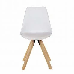 Weißer Esszimmerstuhl Magies Mit Kunstleder (2er Set) 5 Weißer Esszimmerstuhl Magies Mit Kunstleder (2er Set) -Malott-Shop weisser esszimmerstuhl kunstleder schalensitz magies 03