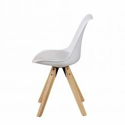 Weißer Esszimmerstuhl Magies Mit Kunstleder (2er Set) 6 Weißer Esszimmerstuhl Magies Mit Kunstleder (2er Set) -Malott-Shop weisser esszimmerstuhl kunstleder schalensitz magies 04