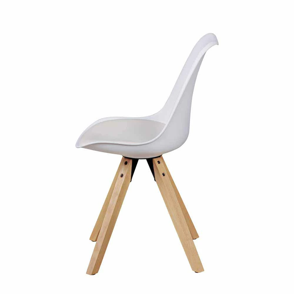 Weißer Esszimmerstuhl Magies mit Kunstleder (2er Set) Weißer Esszimmerstuhl Magies Mit Kunstleder (2er Set) -Malott-Shop weisser esszimmerstuhl kunstleder schalensitz magies 04