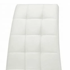 Weißer Küchenstuhl Aus Kunstleder - Oltervas (2er Set) 6 Weißer Küchenstuhl Aus Kunstleder - Oltervas (2er Set) -Malott-Shop weisser kuechenstuhl aus kunstleder mit gestell in chrom oltervas 04