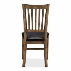 Zwei Massivholzstühle Aus Akazie - Nurelia (2er Set) -Malott-Shop zwei massivholzstuehle aus akazie mit sitz kunstleder nurelia 02